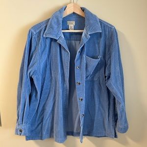 LL Bean Corduroy Shacket